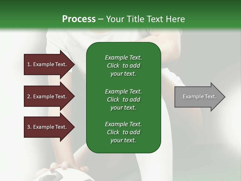 Soccer Woman PowerPoint Template