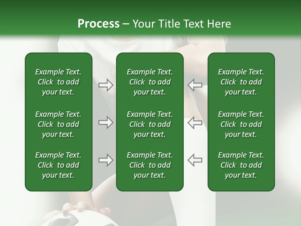 Soccer Woman PowerPoint Template