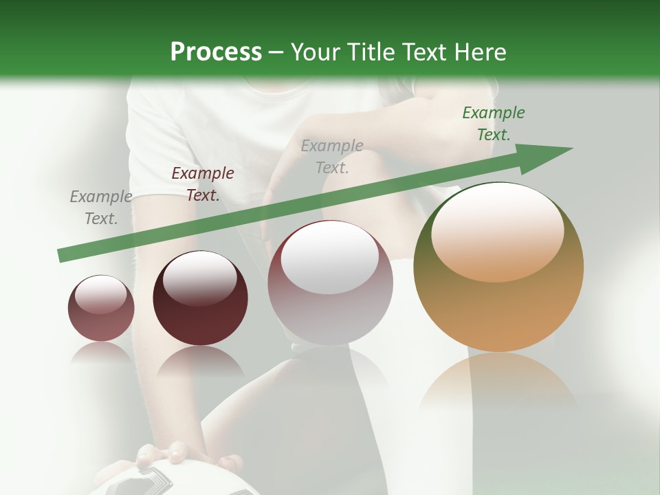 Soccer Woman PowerPoint Template