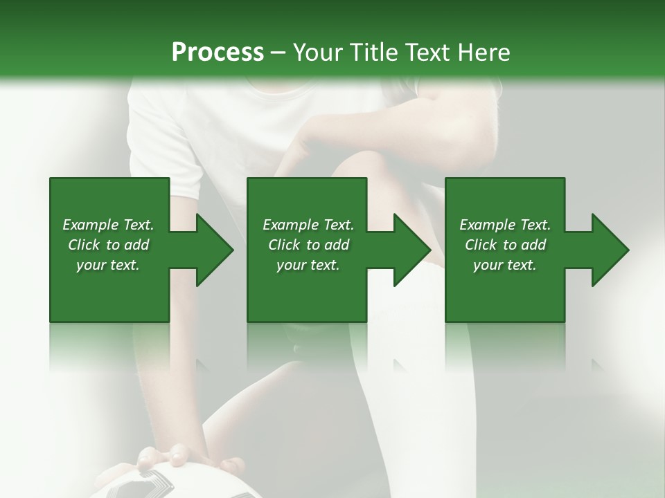 Soccer Woman PowerPoint Template