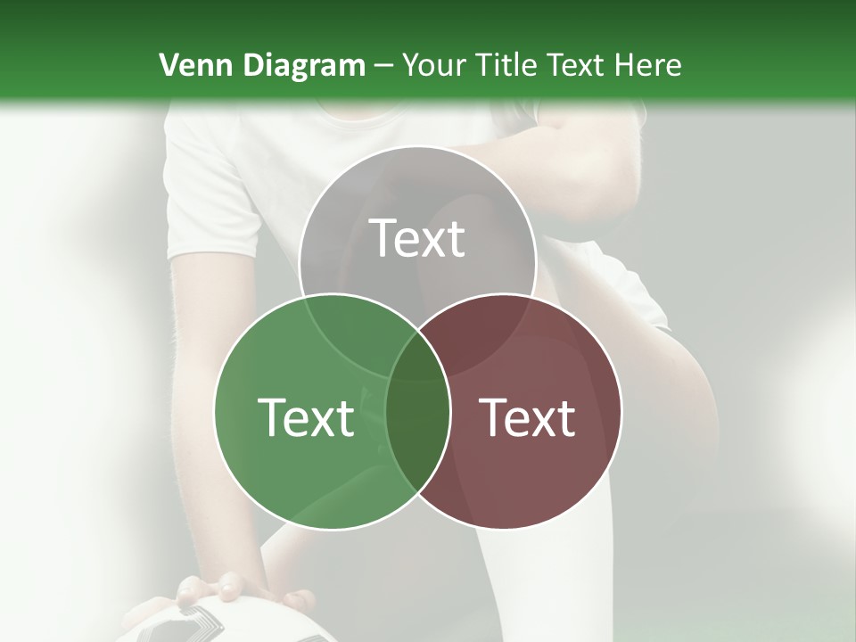 Soccer Woman PowerPoint Template