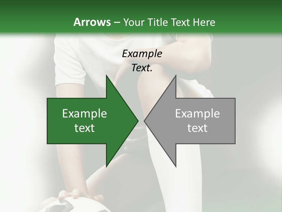 Soccer Woman PowerPoint Template