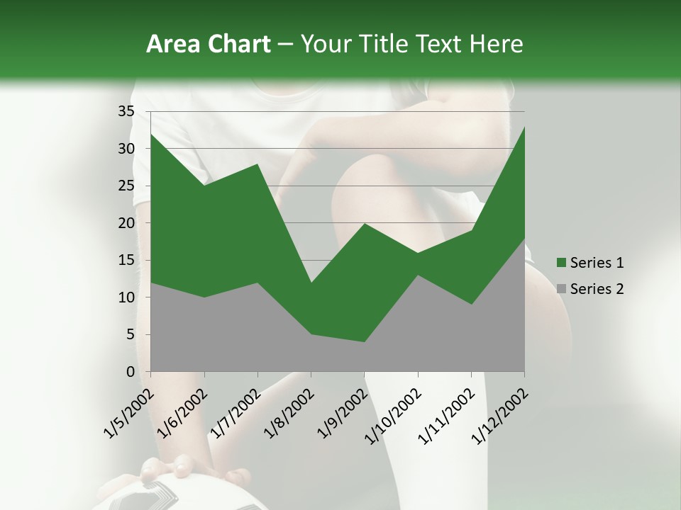 Soccer Woman PowerPoint Template