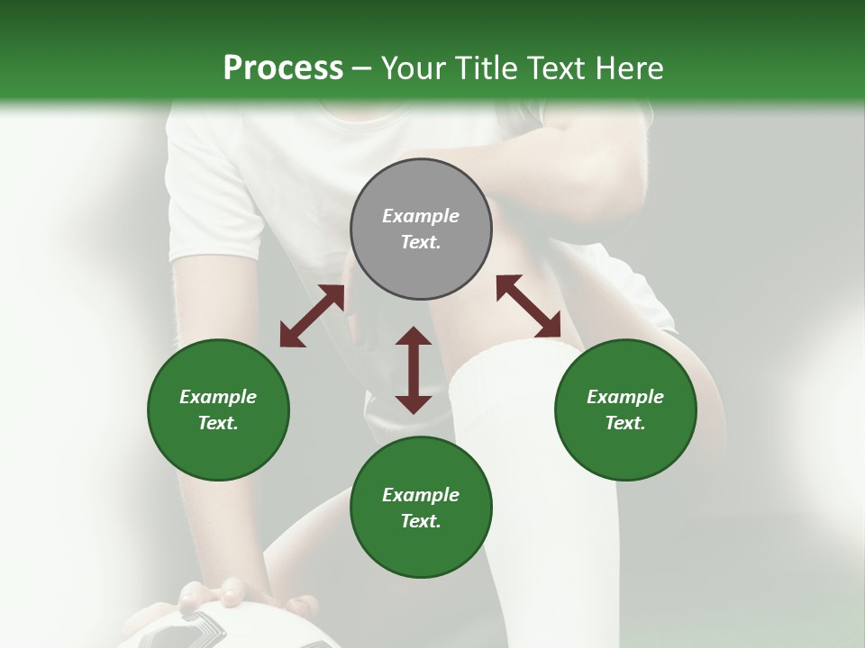 Soccer Woman PowerPoint Template