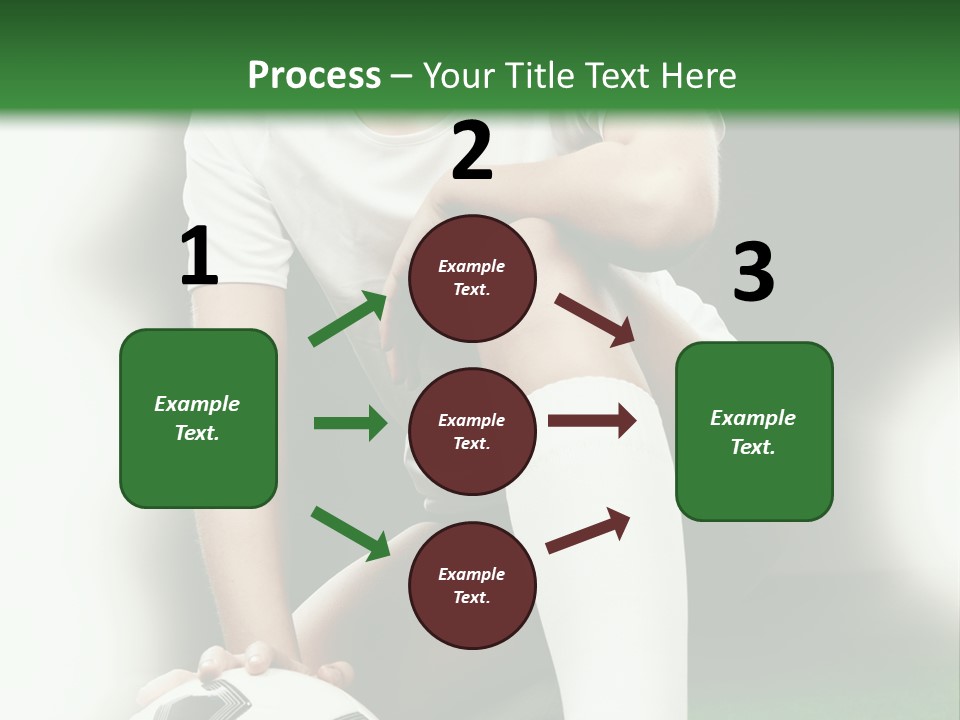 Soccer Woman PowerPoint Template