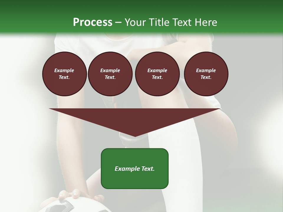 Soccer Woman PowerPoint Template