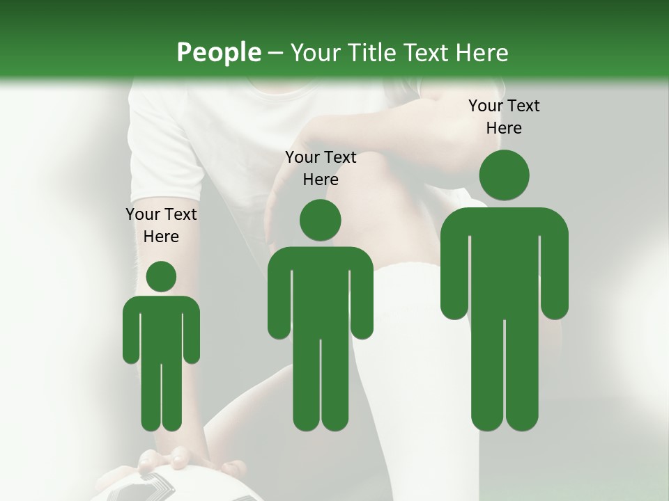 Soccer Woman PowerPoint Template