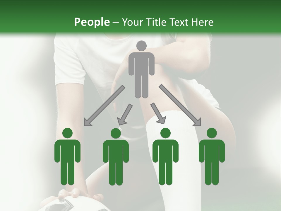 Soccer Woman PowerPoint Template