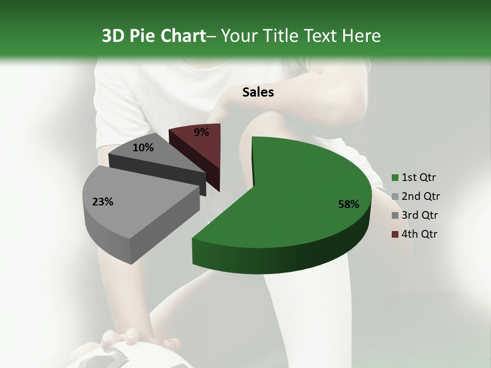 Soccer Woman PowerPoint Template