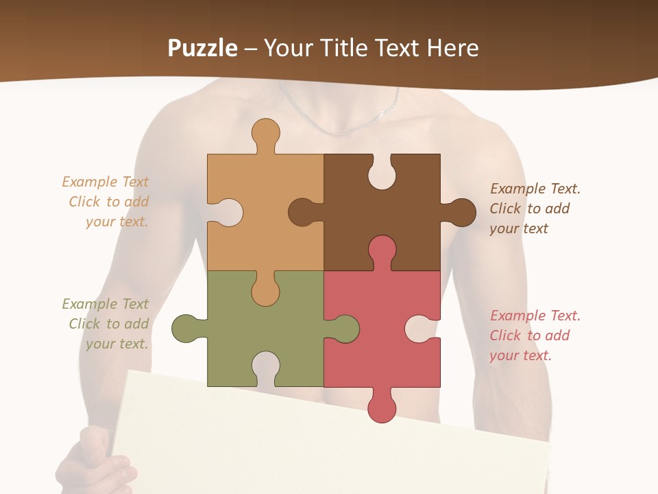 Empty Muscular Show PowerPoint Template