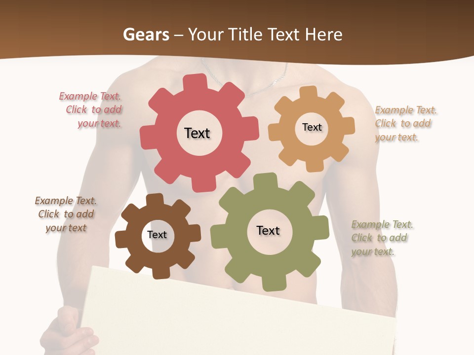 Empty Muscular Show PowerPoint Template