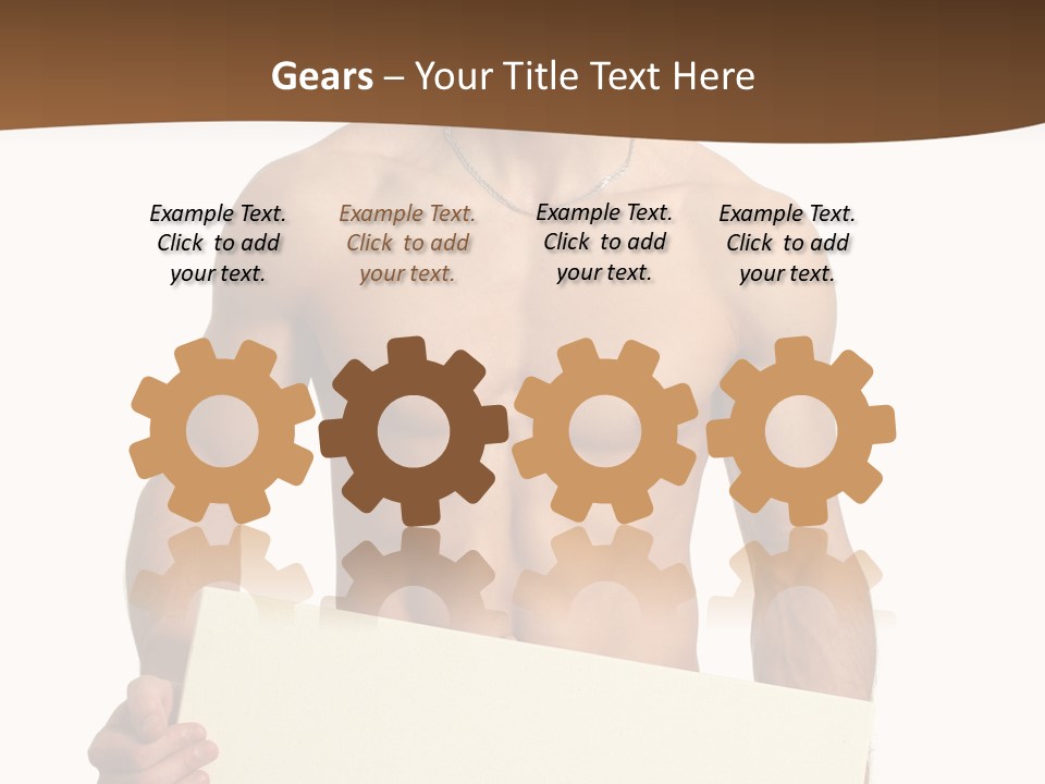 Empty Muscular Show PowerPoint Template