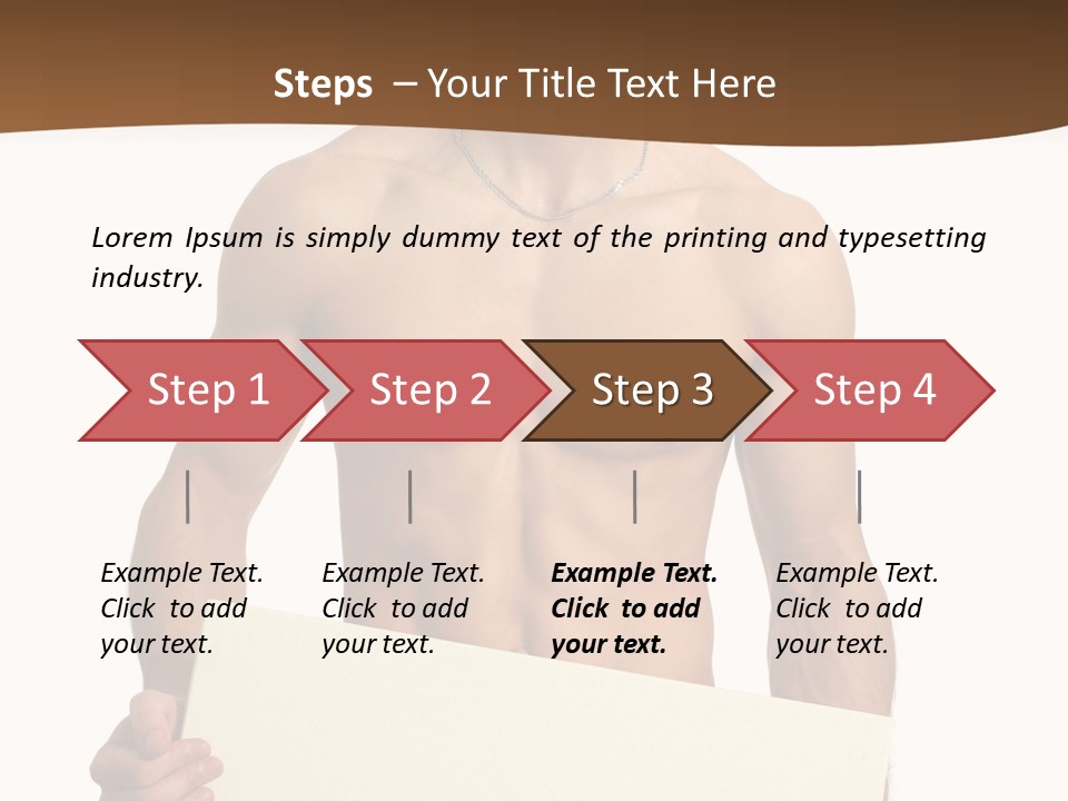Empty Muscular Show PowerPoint Template