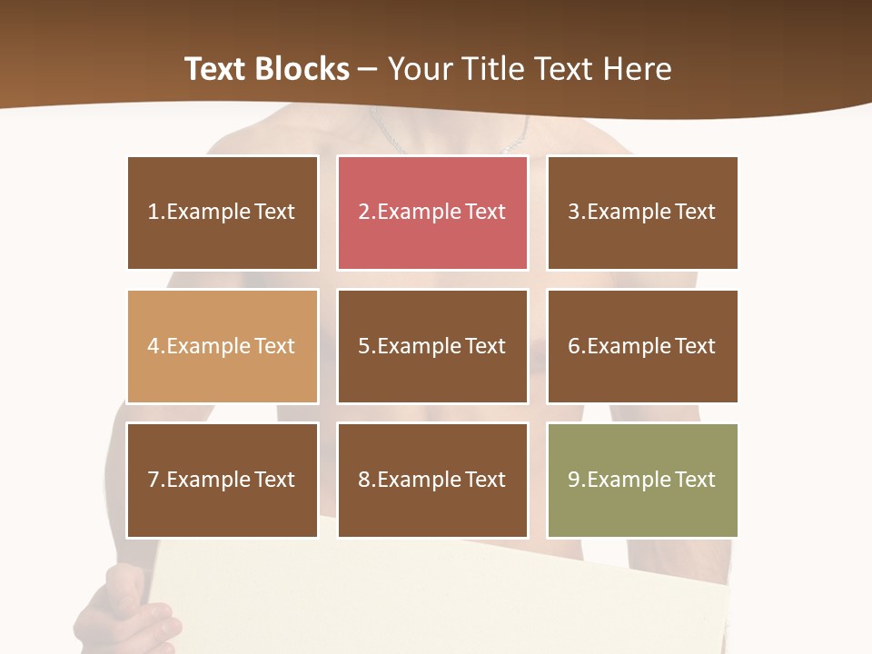 Empty Muscular Show PowerPoint Template