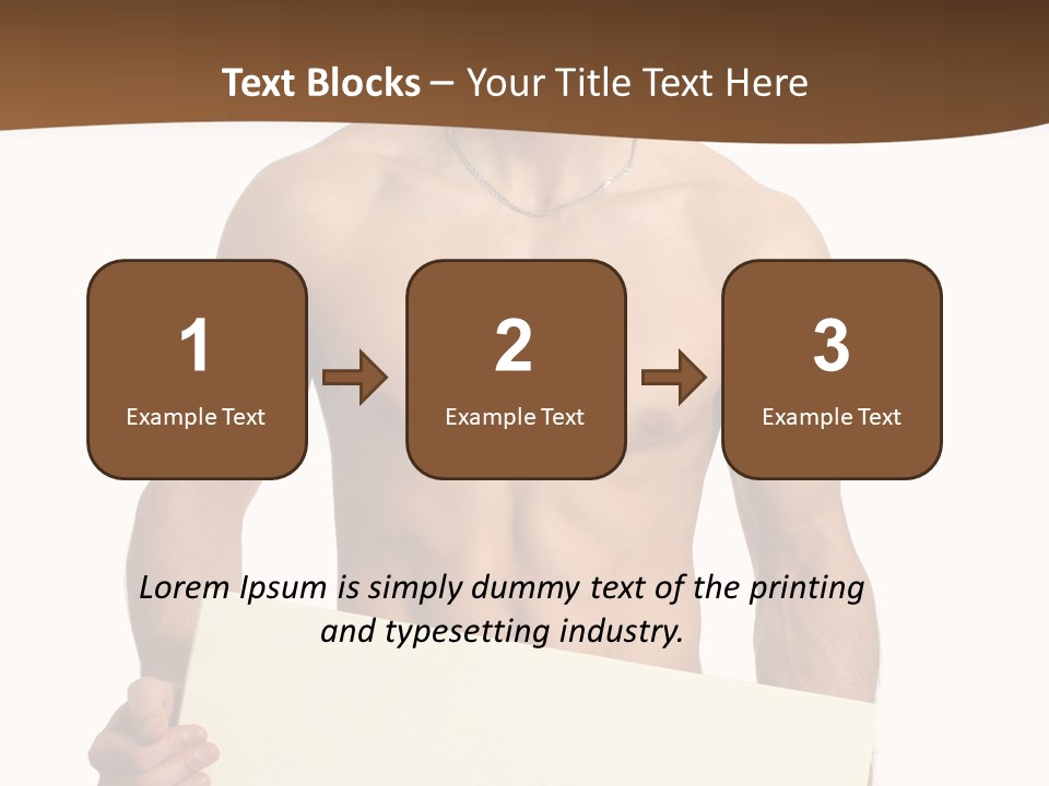 Empty Muscular Show PowerPoint Template
