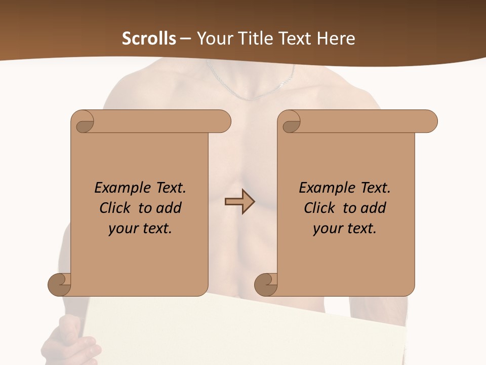 Empty Muscular Show PowerPoint Template