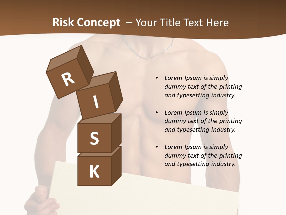 Empty Muscular Show PowerPoint Template