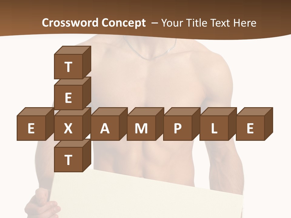 Empty Muscular Show PowerPoint Template