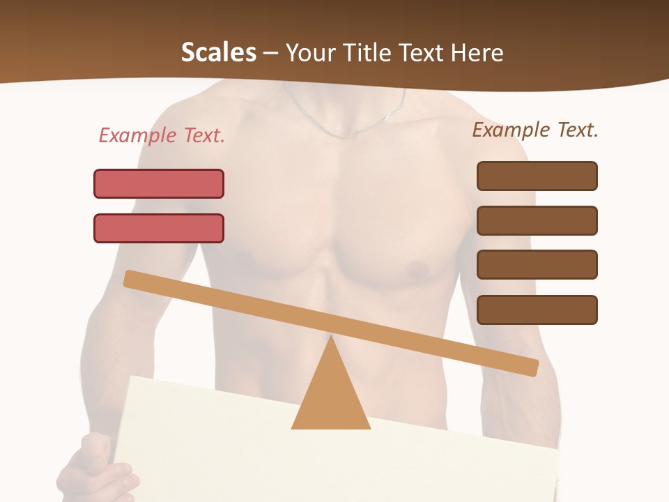 Empty Muscular Show PowerPoint Template
