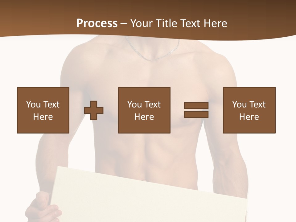 Empty Muscular Show PowerPoint Template