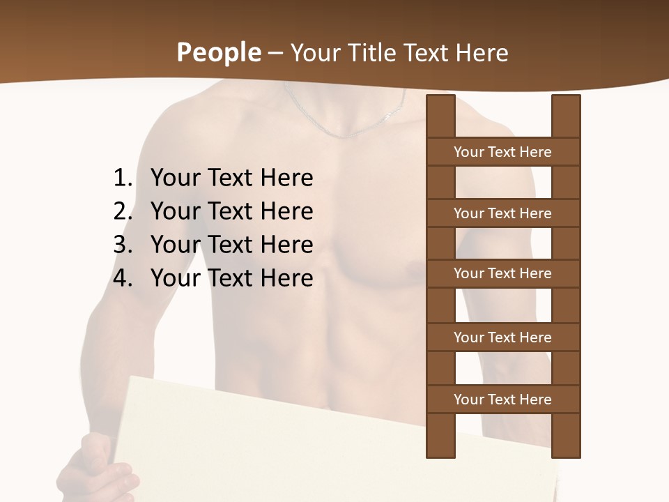 Empty Muscular Show PowerPoint Template