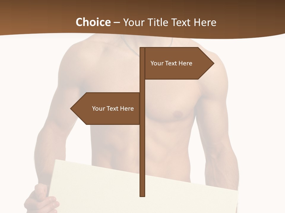 Empty Muscular Show PowerPoint Template