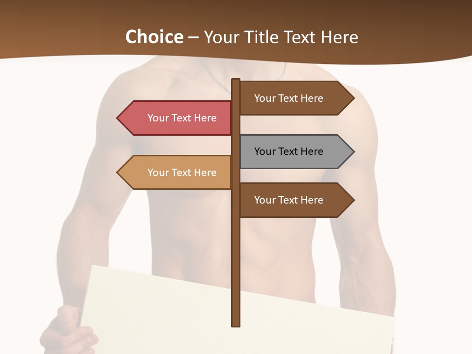 Empty Muscular Show PowerPoint Template