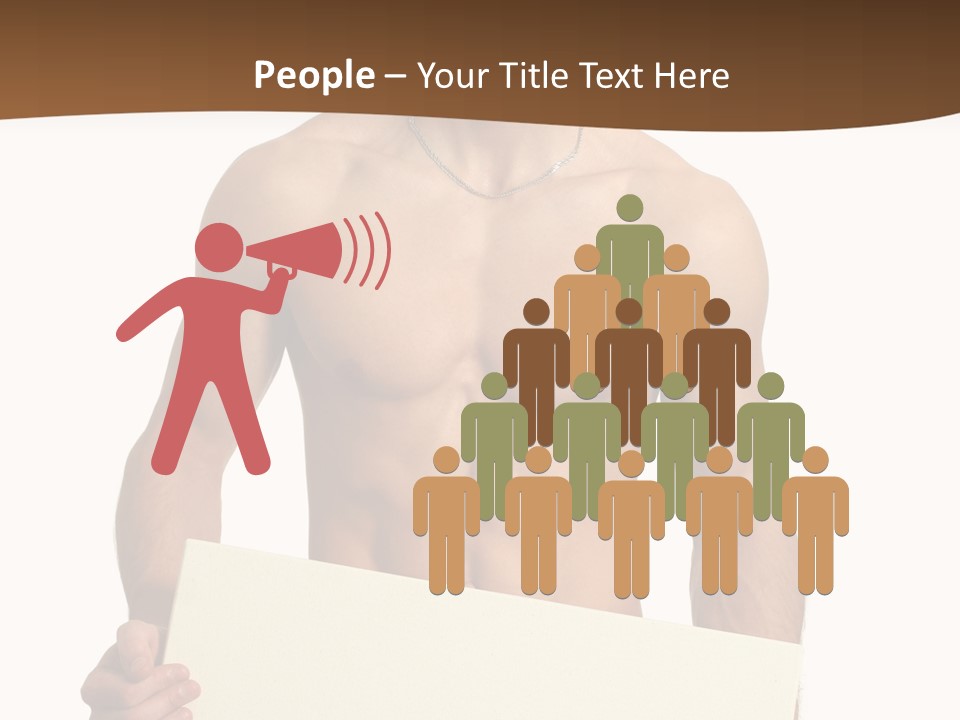 Empty Muscular Show PowerPoint Template