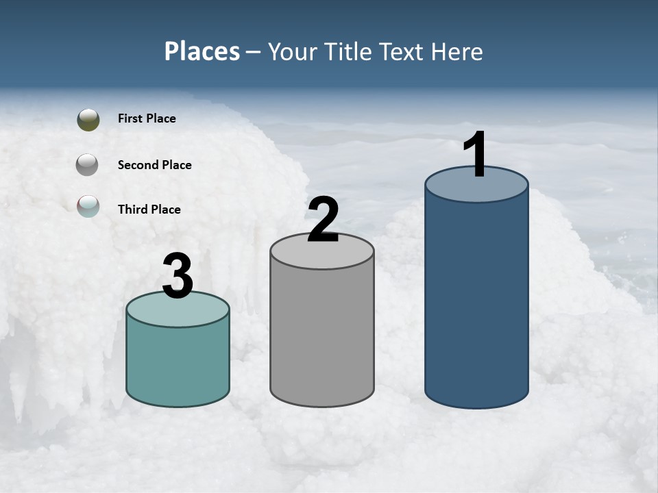 Land Beauty Lake PowerPoint Template