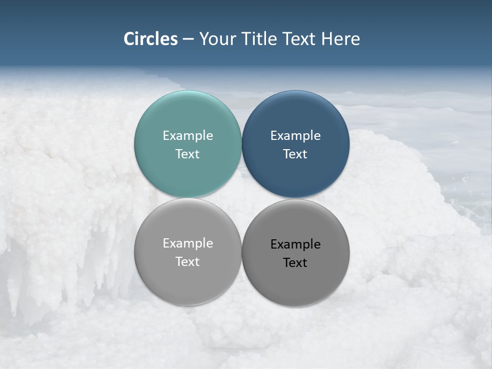 Land Beauty Lake PowerPoint Template