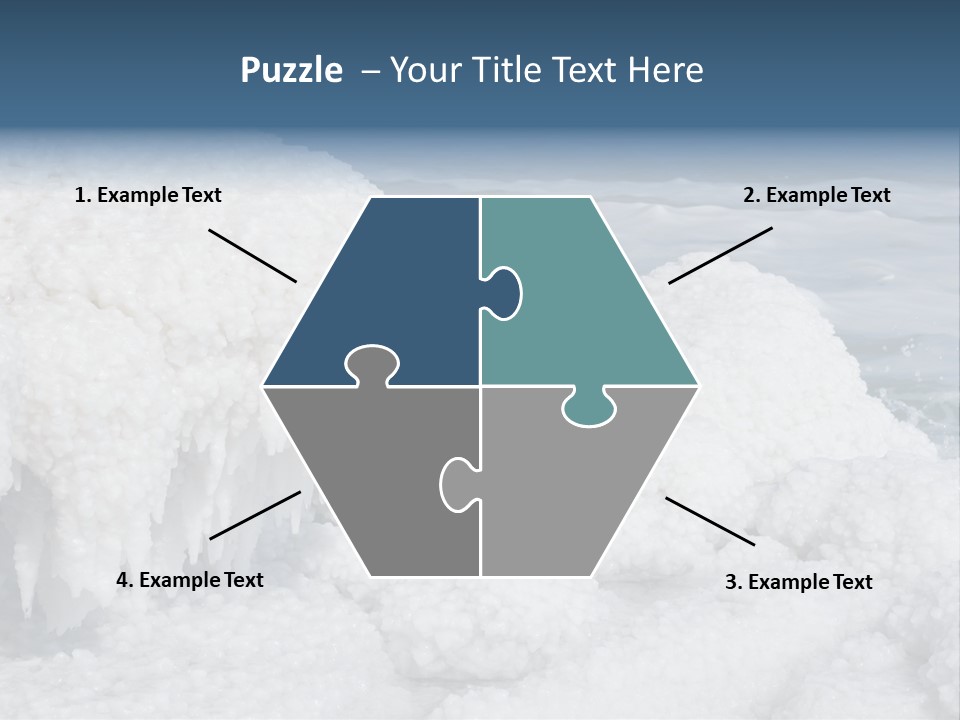 Land Beauty Lake PowerPoint Template