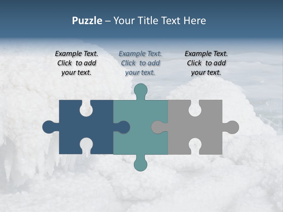 Land Beauty Lake PowerPoint Template