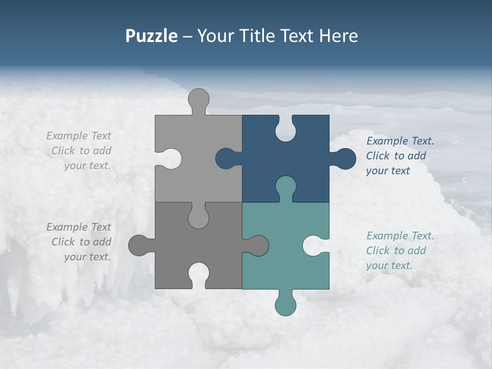 Land Beauty Lake PowerPoint Template