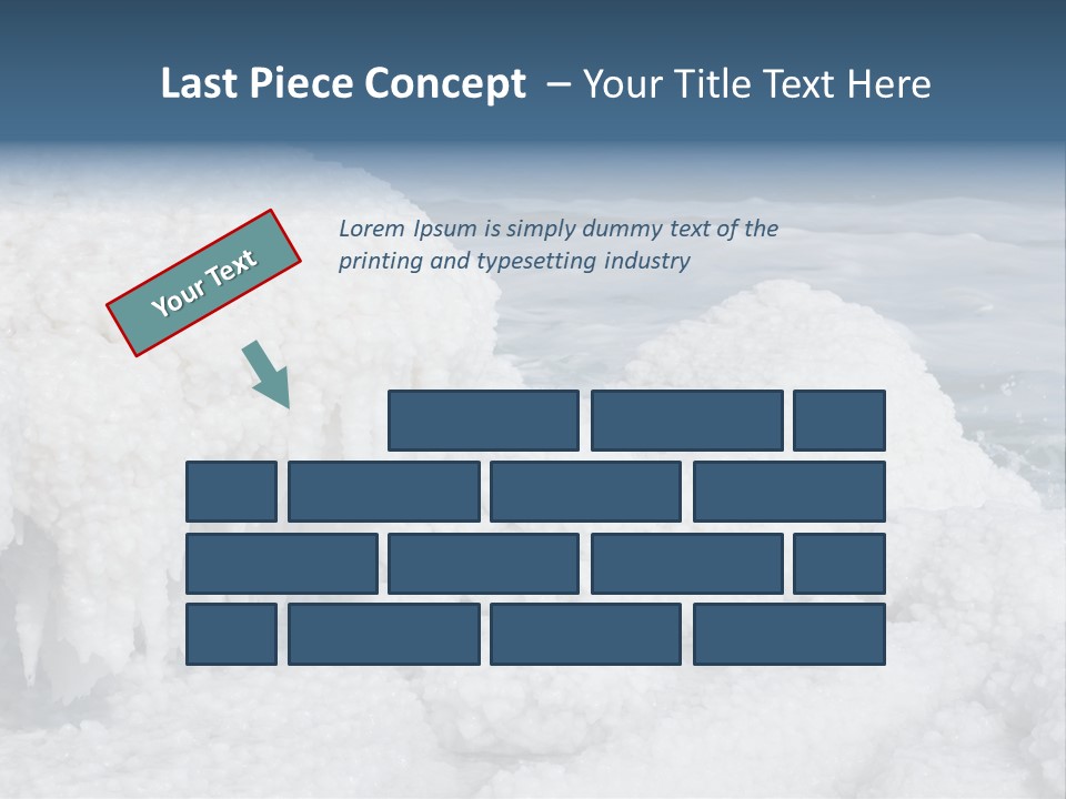 Land Beauty Lake PowerPoint Template