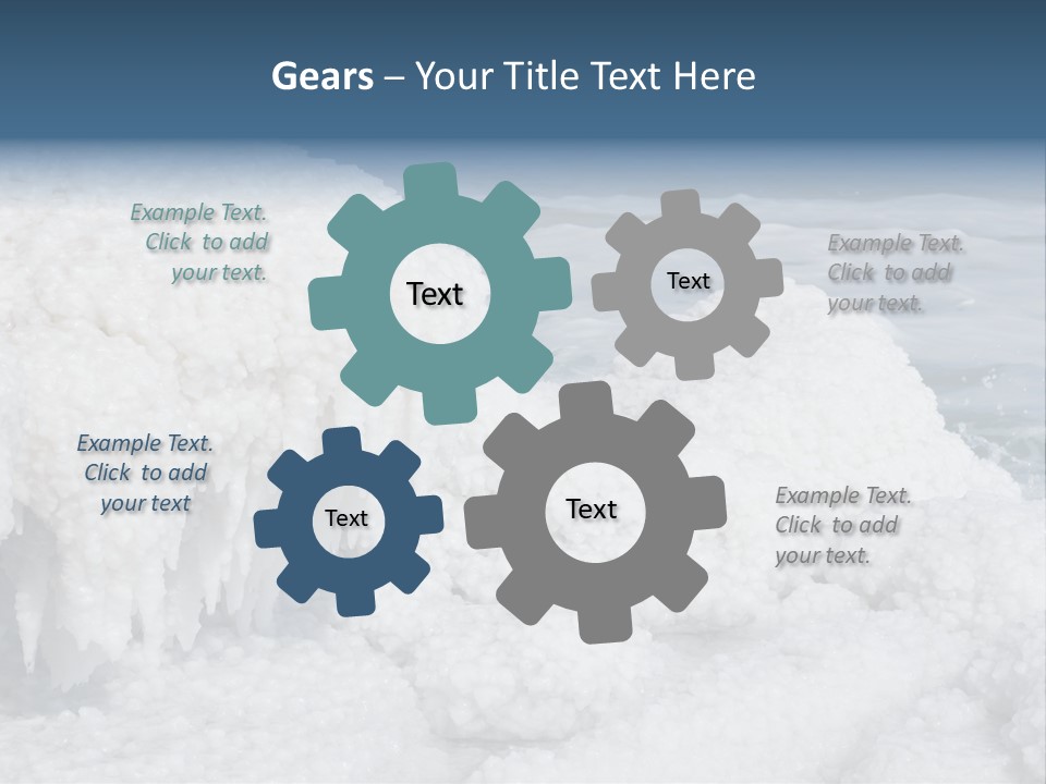 Land Beauty Lake PowerPoint Template