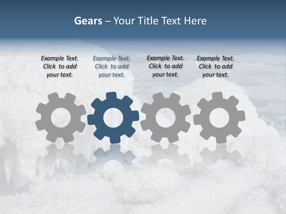 Land Beauty Lake PowerPoint Template