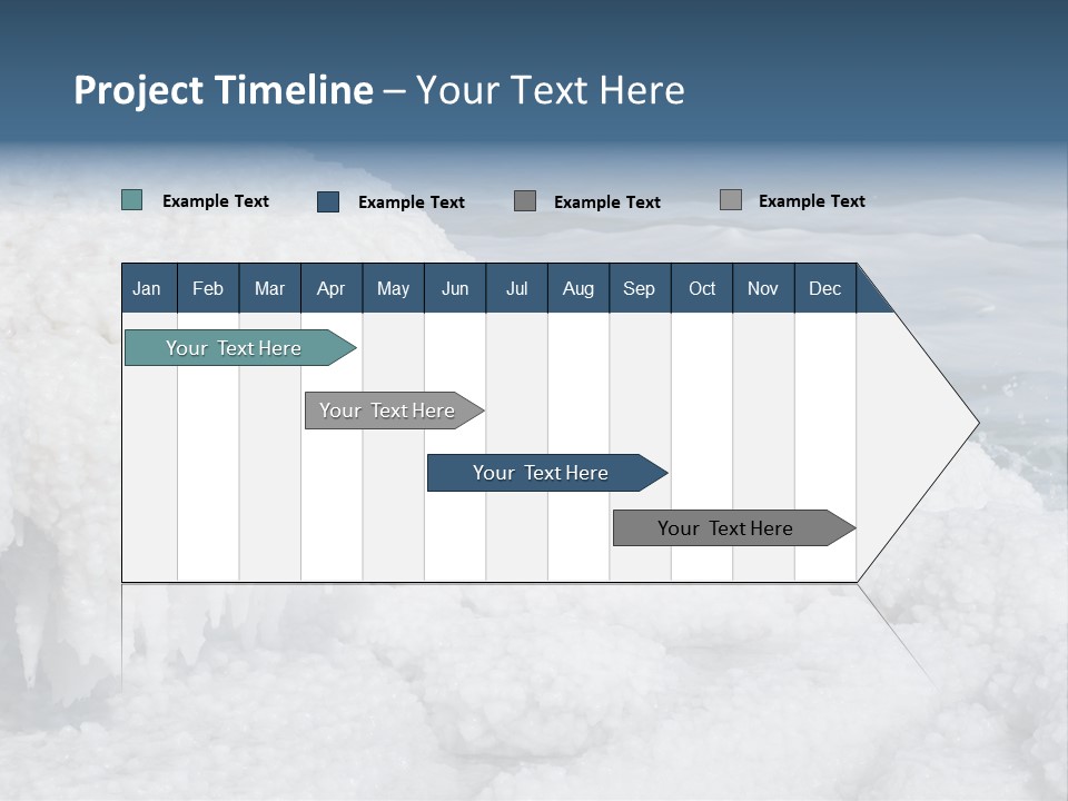 Land Beauty Lake PowerPoint Template