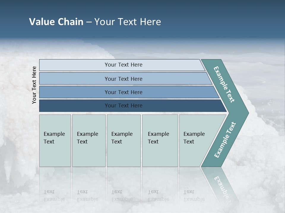 Land Beauty Lake PowerPoint Template