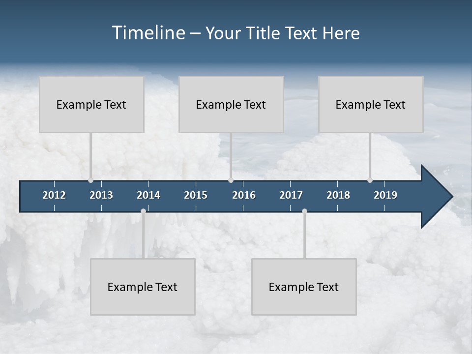 Land Beauty Lake PowerPoint Template