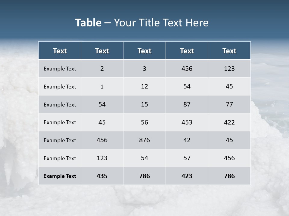 Land Beauty Lake PowerPoint Template