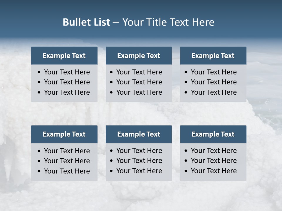 Land Beauty Lake PowerPoint Template