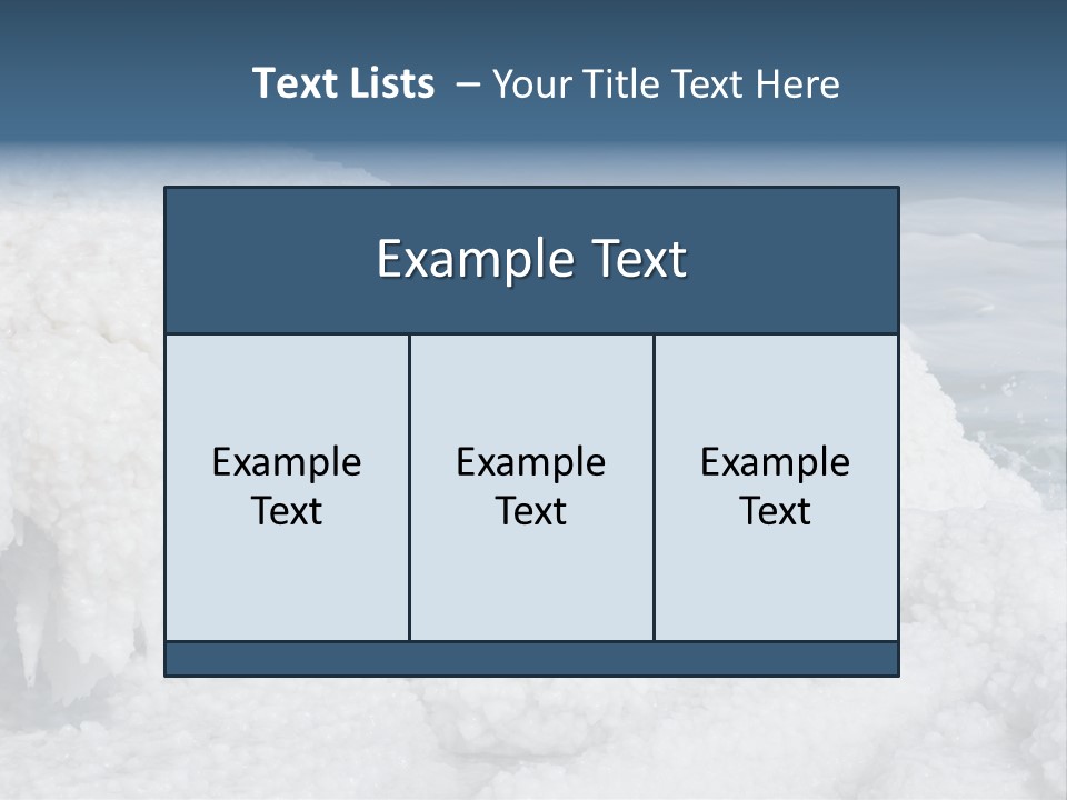 Land Beauty Lake PowerPoint Template