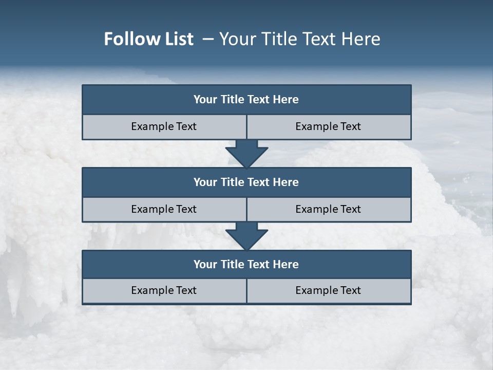 Land Beauty Lake PowerPoint Template