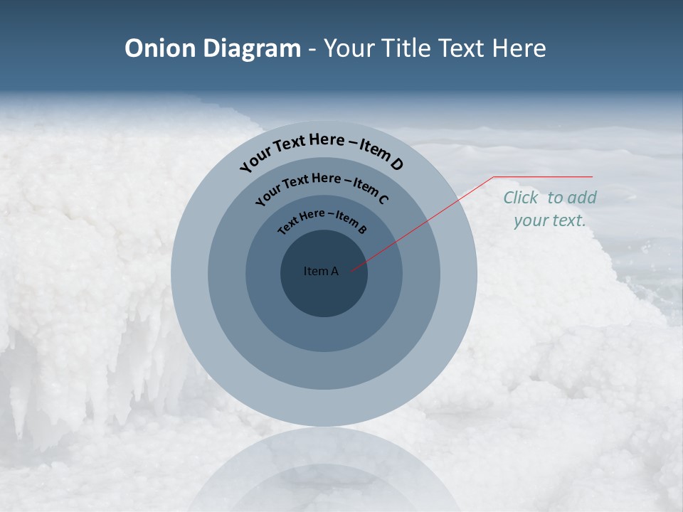 Land Beauty Lake PowerPoint Template