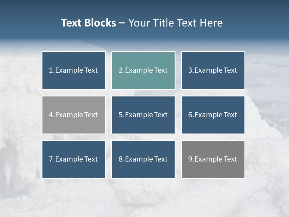 Land Beauty Lake PowerPoint Template