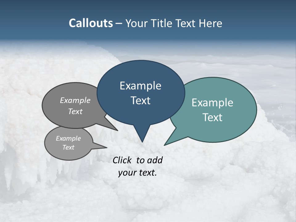 Land Beauty Lake PowerPoint Template
