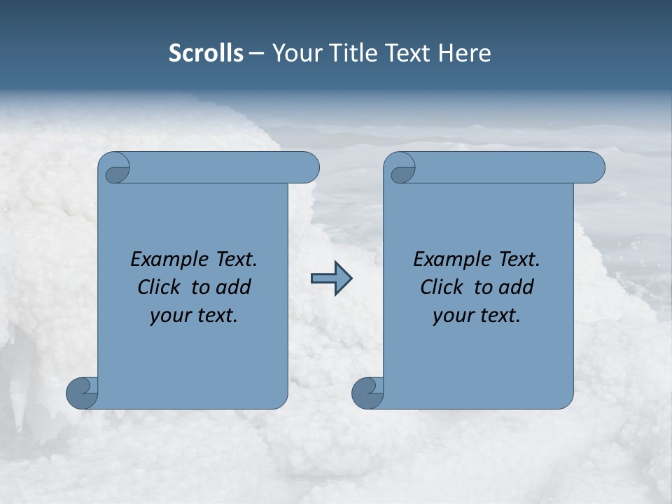 Land Beauty Lake PowerPoint Template