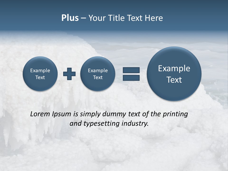 Land Beauty Lake PowerPoint Template
