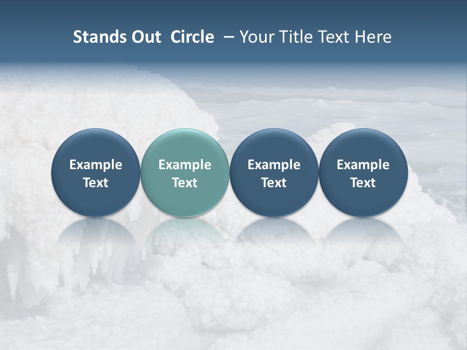 Land Beauty Lake PowerPoint Template