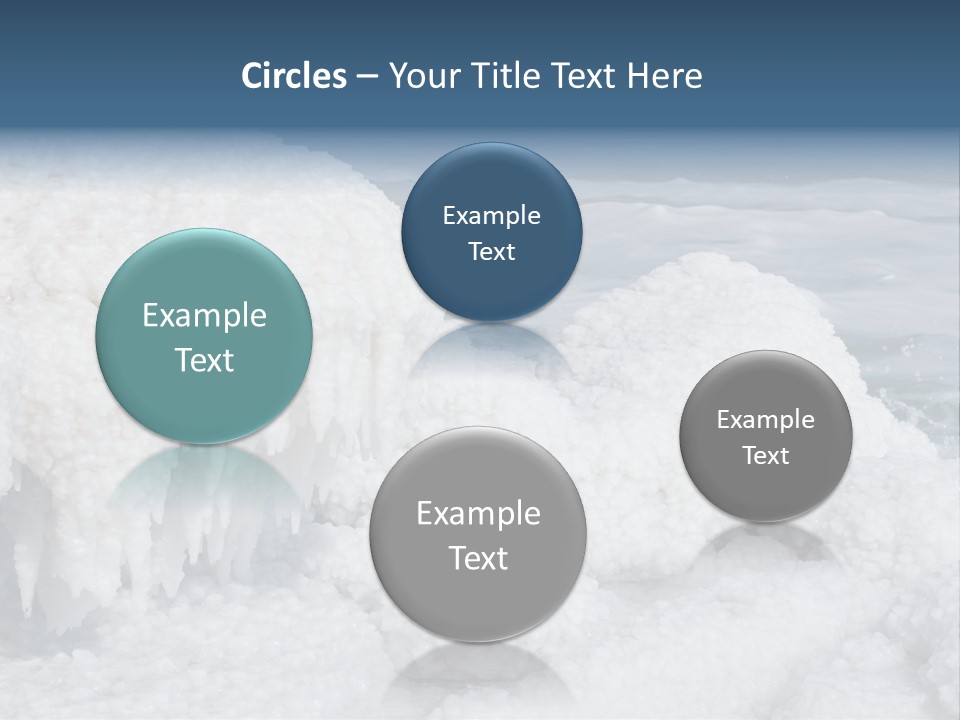 Land Beauty Lake PowerPoint Template